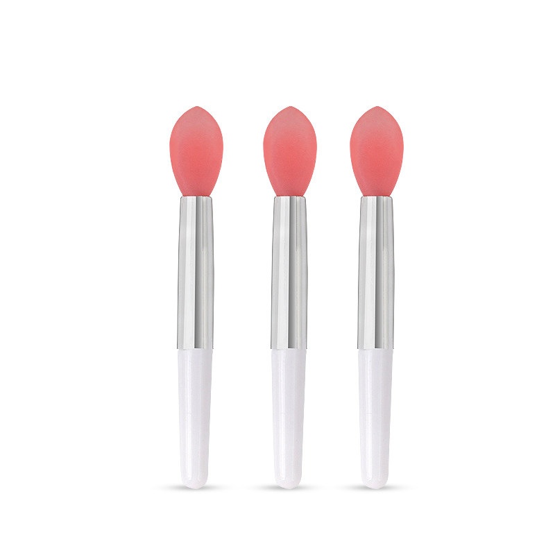 TikTok-style Silicone Lip Brush Plastic Handle Boxed Packaging Small Mini Portable Soft-tipped Lipstick 052030