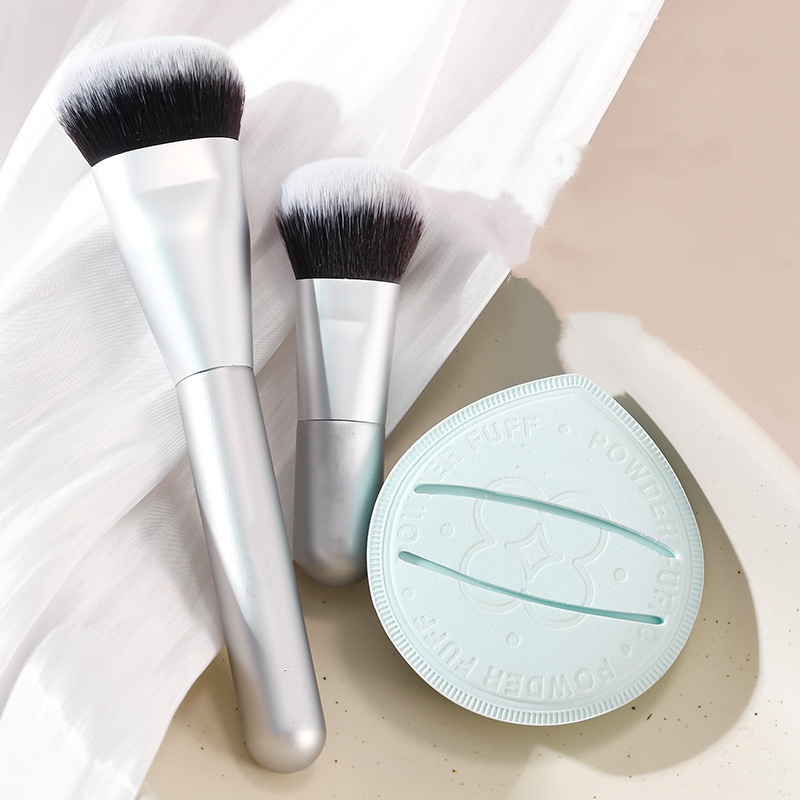 Face Makeup Brushes for Beauty Makeup Foundation Brush Custom logo Top Quality PBT Synthetic Hair Liquid Cream Foundation Brush