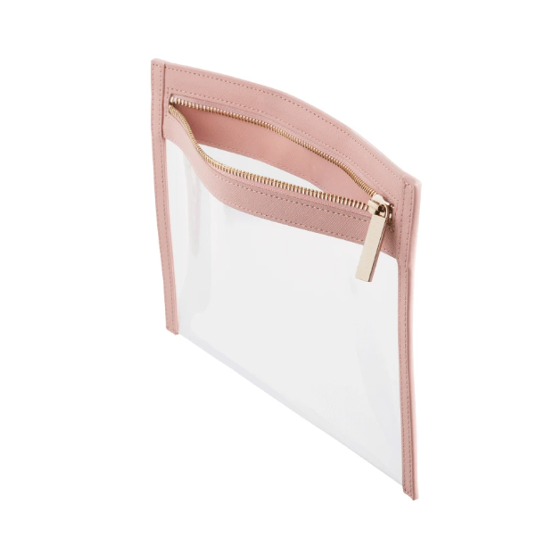 Zipper Travel Makeup Case Portable Toiletry Bag Transparent Storage Bag Clear Cosmetic Pouch For Women