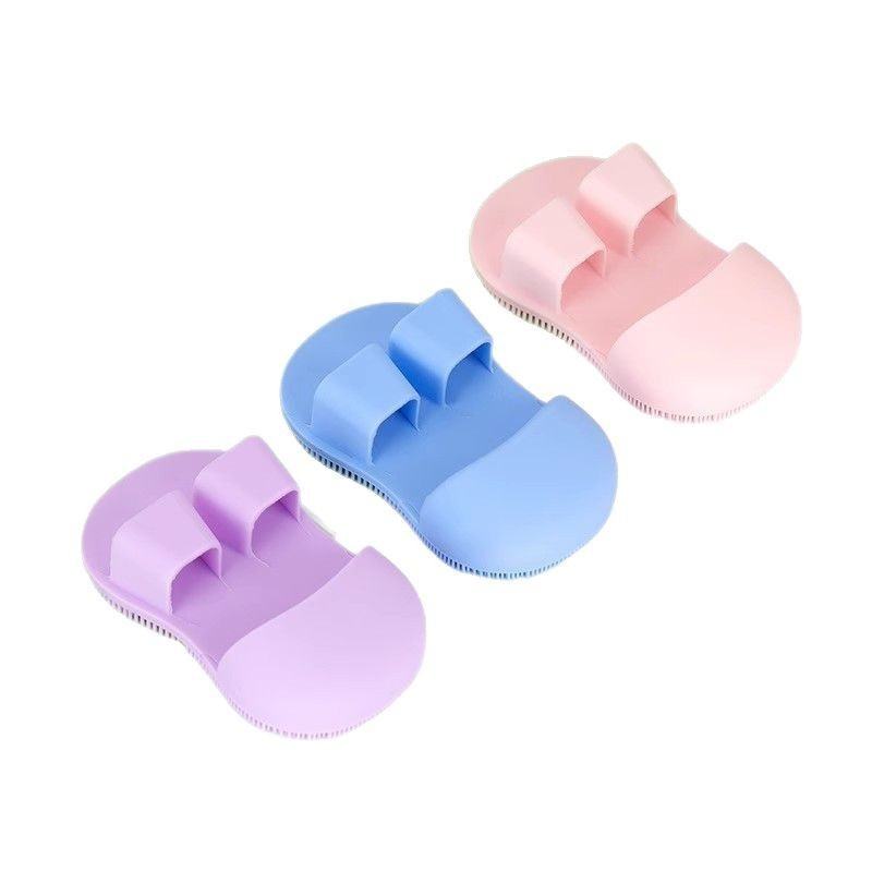 Mini Silicone Finger Face Brush, Soft Silicone Exfoliating Cleanser For Nose, Blackhead &amp; Makeup Removal