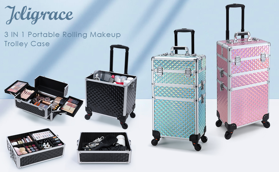 Makeup Rolling Case Display 1