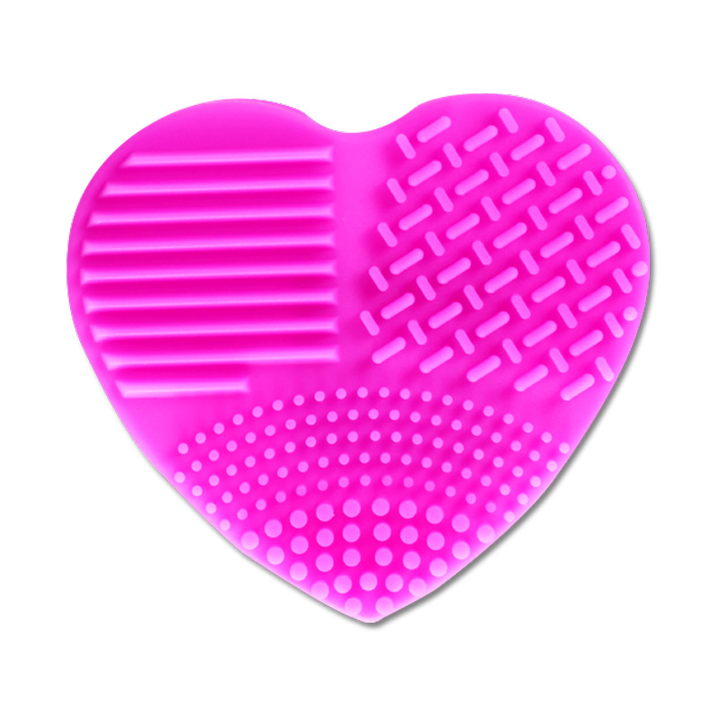 Silicone Brush Cleaner Cosmetic Make up Washing Brush Gel Cleaning Mat Foundation Makeup Brush Cleaner Pad Scrubber Board