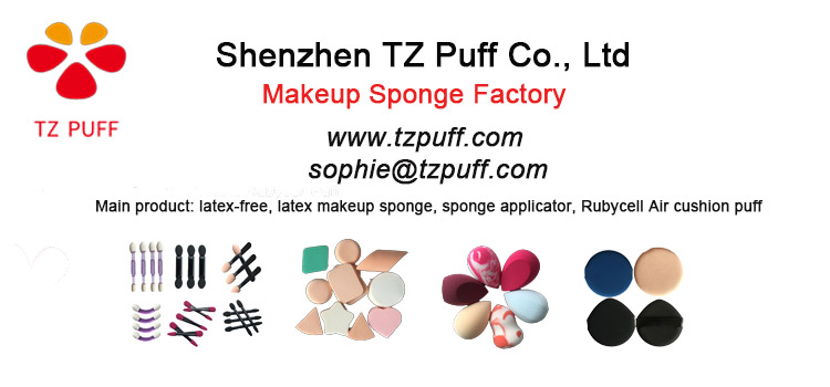MOQ 100pcs Free Cost Custom Logo Latex-free Cosmetic Makeup Sponge Blender 50% Bigger Wet Washable Multi-color Options