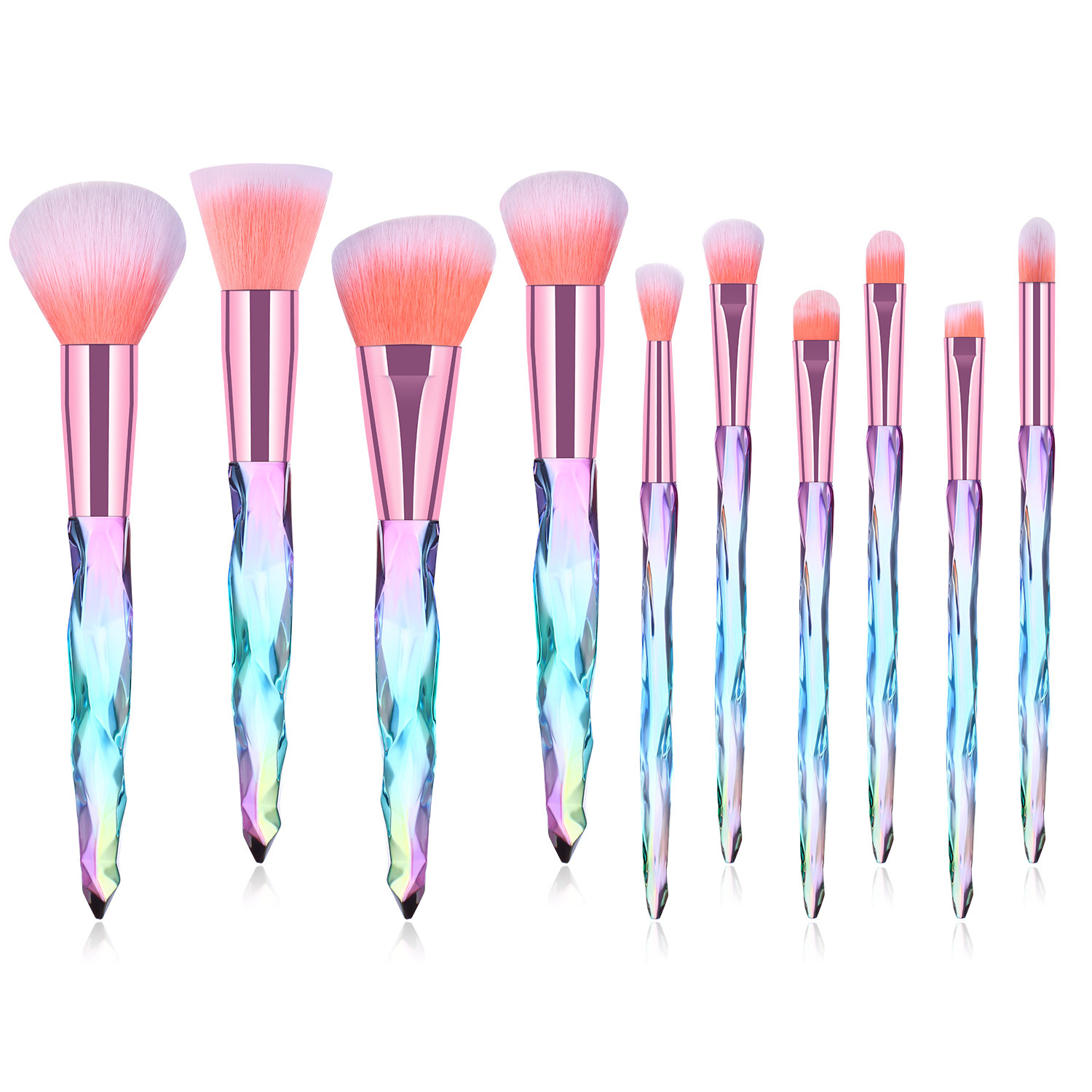 10pcs makeup brush