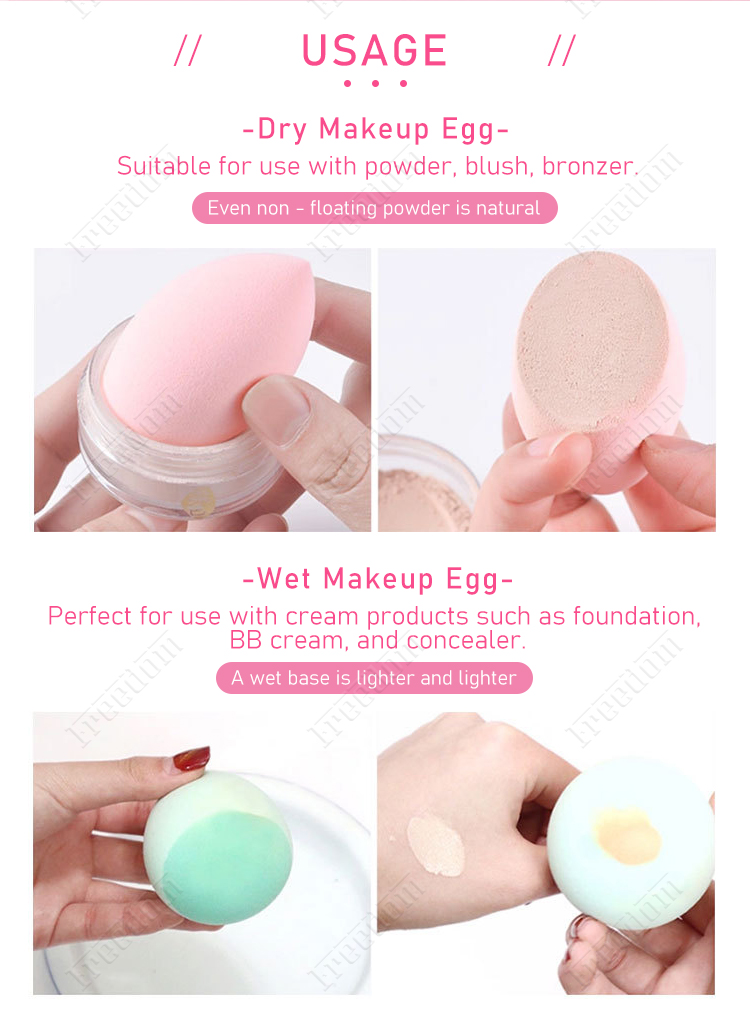 Makeup Sponge Usage