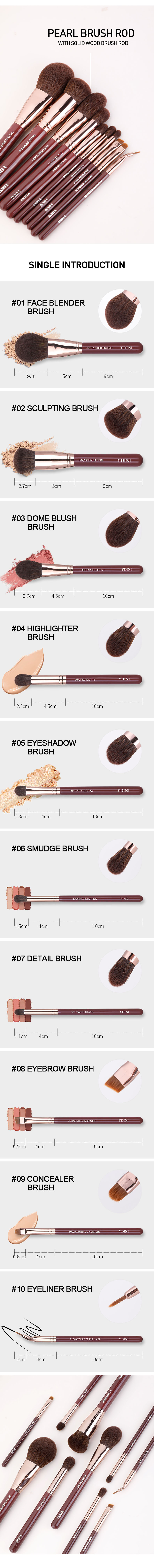 Makeup Brush Set View 5