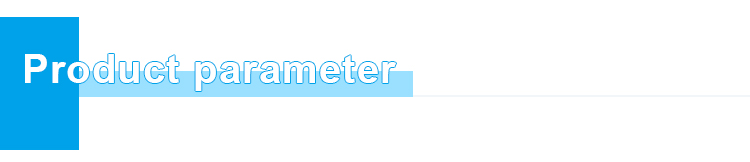 Product specifications banner