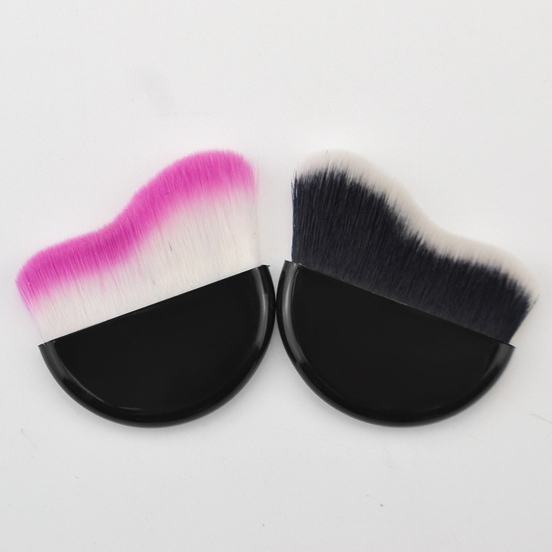 Mini Brush with Nylon Bristles for Face Cream Powder Makeup Travel Size Multi-Functional Powder Brush GZ RTS Bulk Mixed Order