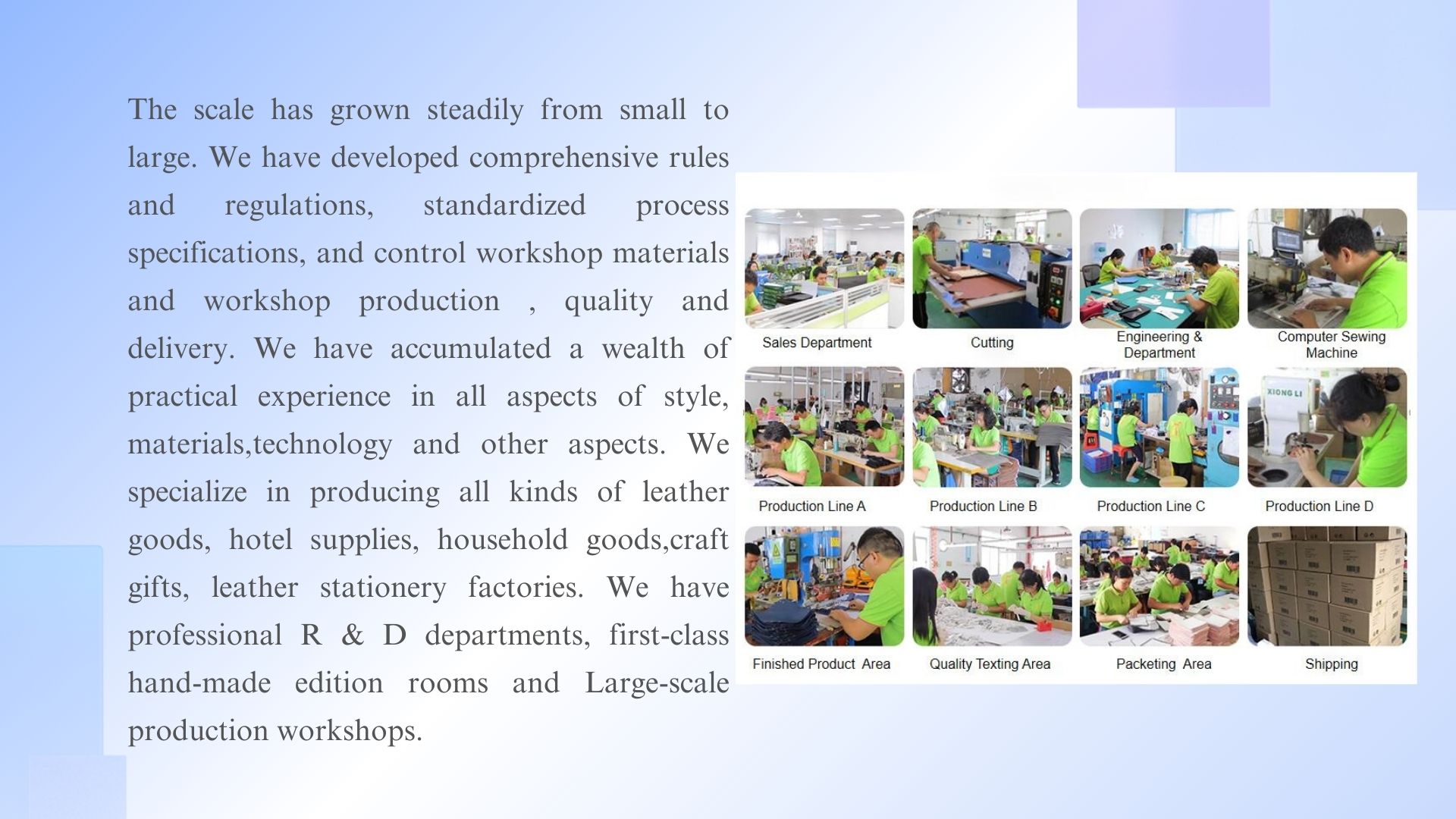 Company display 2