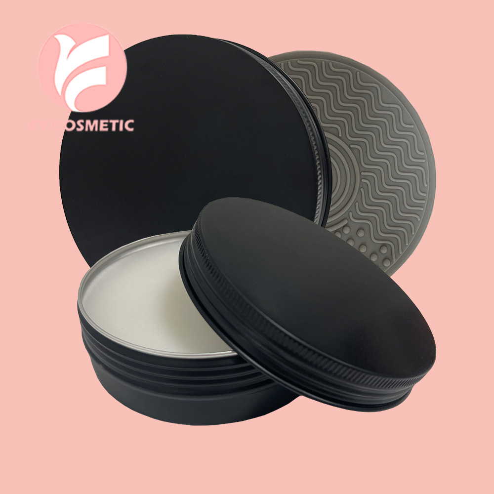 Makeup Brush Cleaner Solid Cleaning Soap Cleanser With Silicone Makeup Cleaning Brush Scrubber Mat