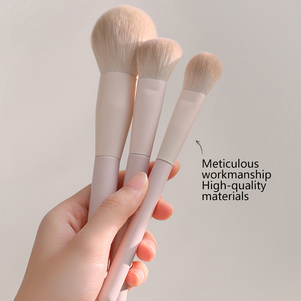 13-piece Beginner Eco-friendly Makeup Brush Set-Luxurious pink Custom-made Private Brand Travel-Friendly Makeup Brushes Storage