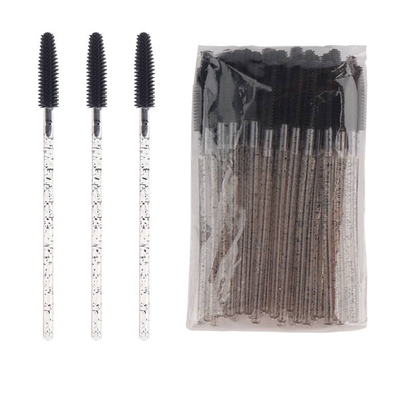 Wholesale Silicone Mascara Wands Disposable Eyelash Lash Brush Spoolies Lash Extensions Eyelash Lash Spoolie Mascara Wand Brush