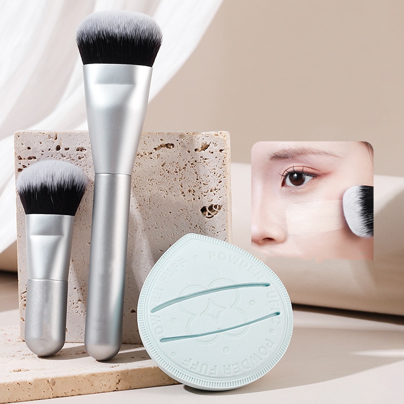Face Makeup Brushes for Beauty Makeup Foundation Brush Custom logo Top Quality PBT Synthetic Hair Liquid Cream Foundation Brush