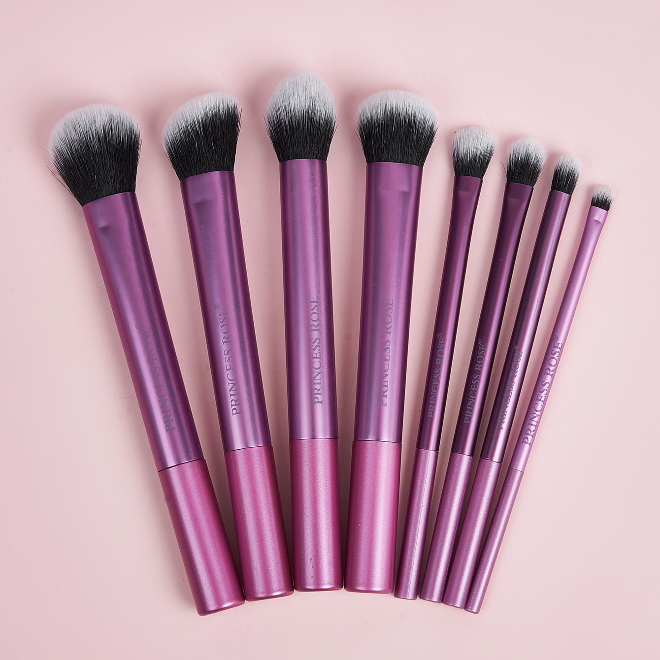 Customized 8-Piece Professional Makeup Brush Set Full Loose Paint Concealer Eye Shadow Brush Set for Face Shaving Brush