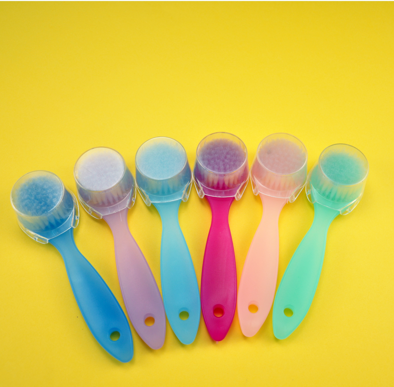 Facial Cleansing Brush, Beomeen Facial Exfoliating Brush Face Wash Scrub Exfoliator Brush For Makeup Skincare Removal