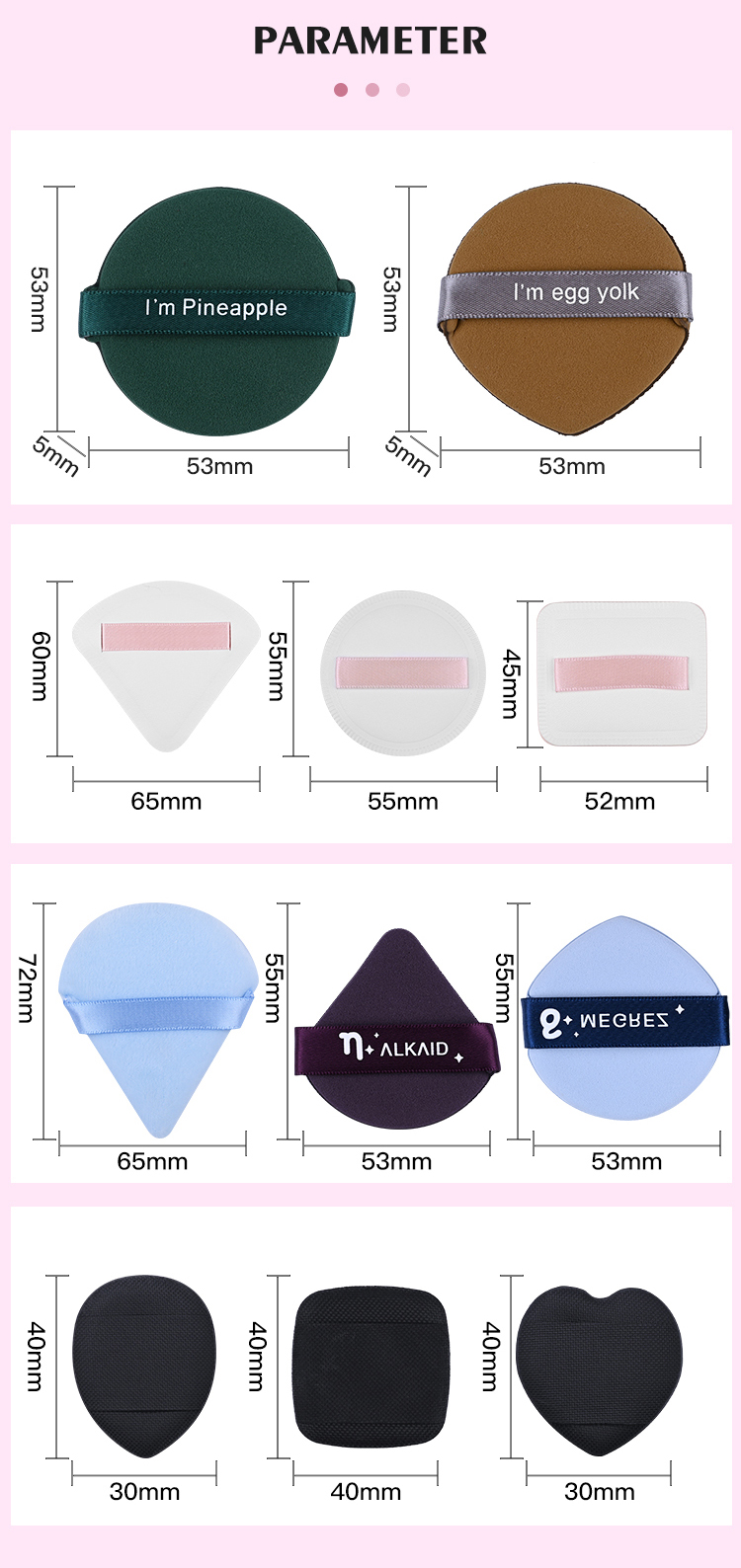 Premium Polyurethane Material Puff