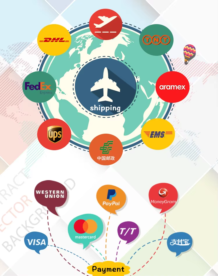 Payment Methods and Shipping Information