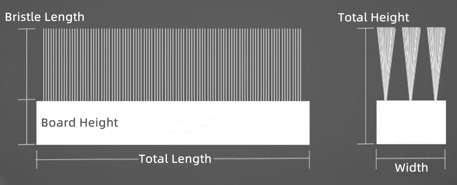 Plate Brush Specification Diagram