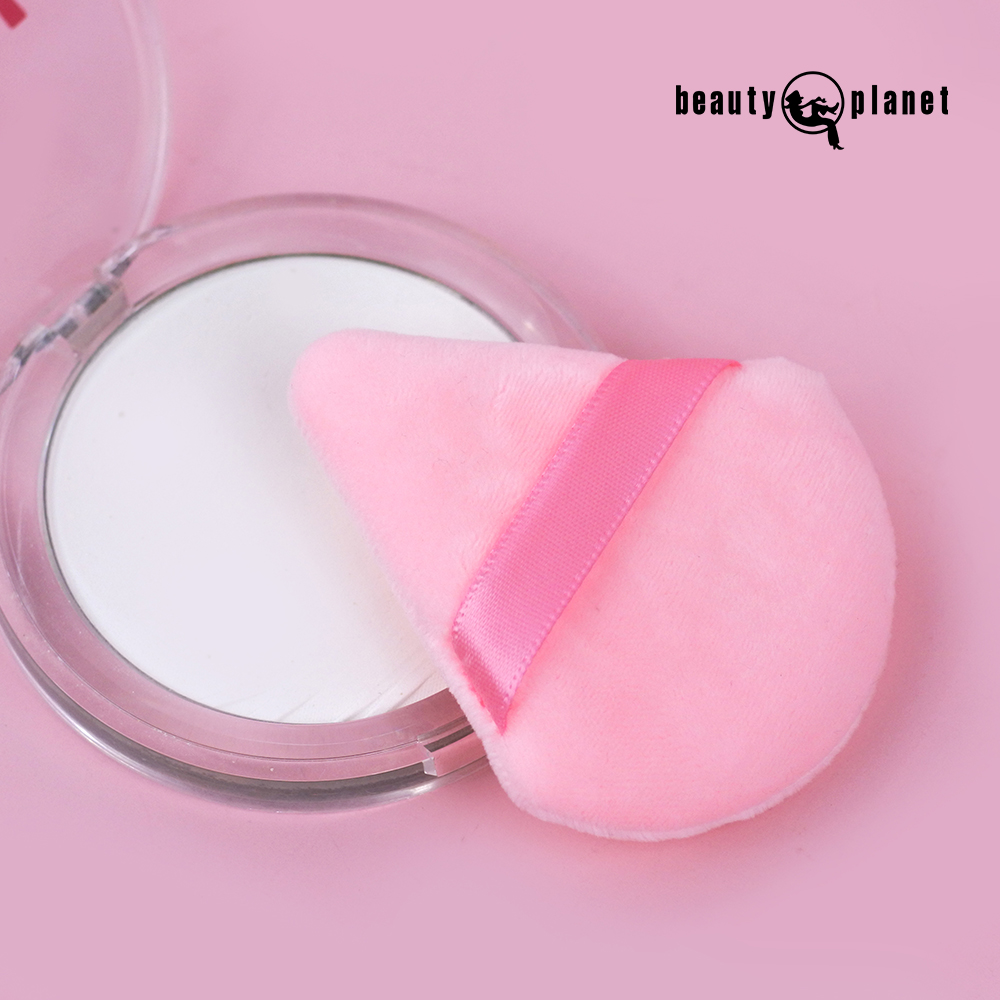 Beauty Planet Wholesale Makeup Sponge Powder Puffs Mini Beauty Powder Facial Triangle Pink Black Beauty Sponge Custom With Bag