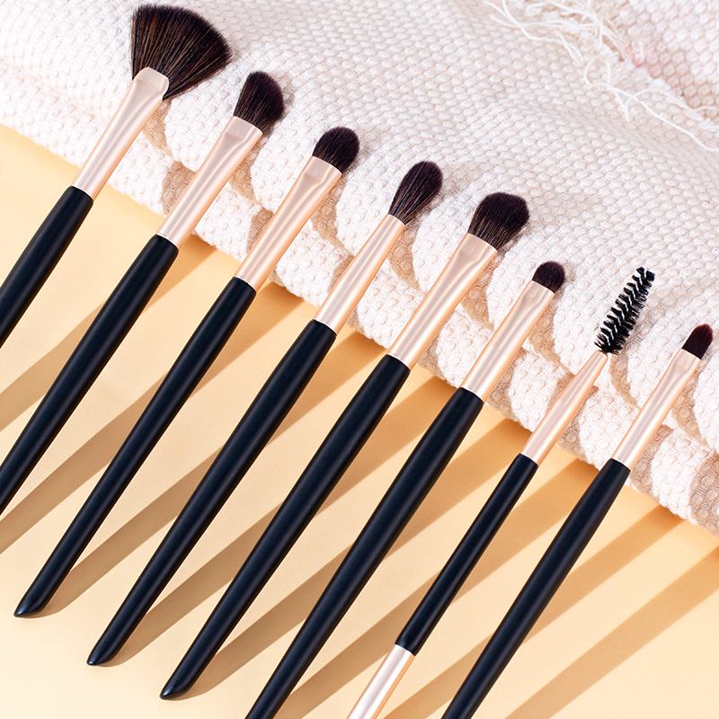 12pc Luxury All Round Powder Brush Buffing Setting Makeup Brush Kit Custom logo Beauty Brushes Set Wholesale