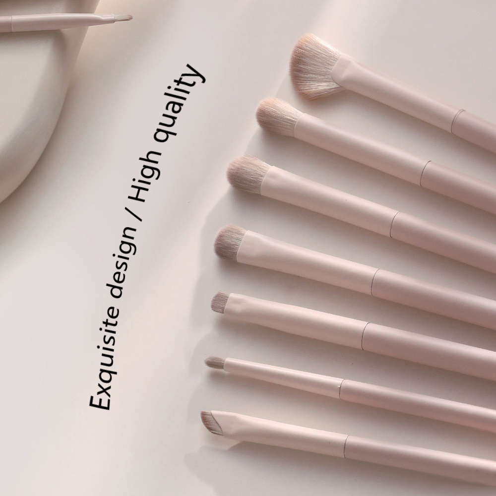13-piece Beginner Eco-friendly Makeup Brush Set-Luxurious pink Custom-made Private Brand Travel-Friendly Makeup Brushes Storage