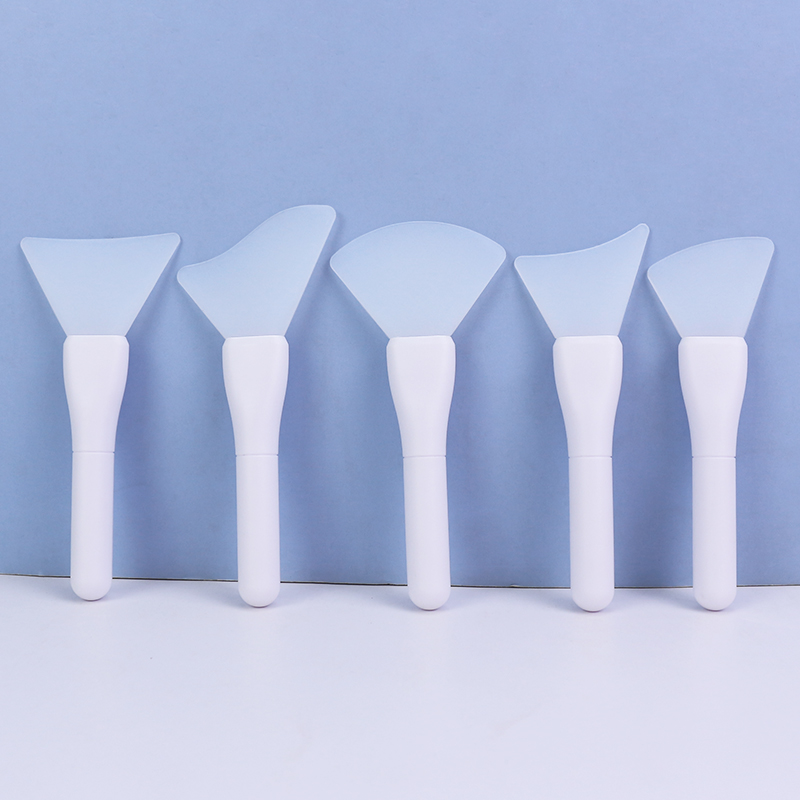 Wholesale Custom Logo Soft Silicone Face Mask Brush DIY Makeup Tools Facial Mud Mask Applicator Brush