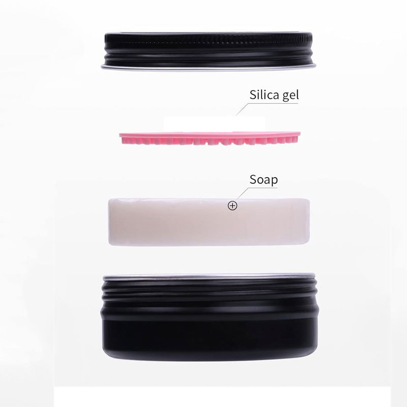 Factory Price Makeup Brush Cleaner Soap Cleaning Tool Private Label Vegan Solid Makeup Brush Cleaner Soap With Silicone Pad
