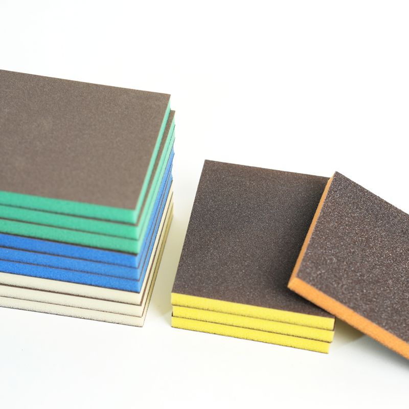 Factory Hot Sale SCORPION STAR H23 High Efficiency High Multicolor Sand Sponge Wet/Dry Softback Foam Pad Hand Pad Sponge
