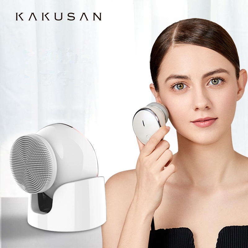 Silicon Facial Cleanser Massager Usb Face Sonic Cleansing Brush