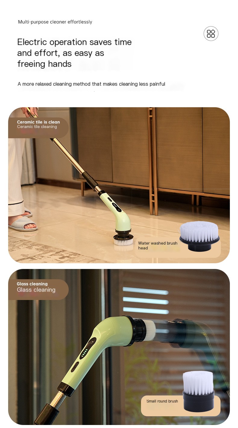Smart Electric Cleaning Brush Detail 2