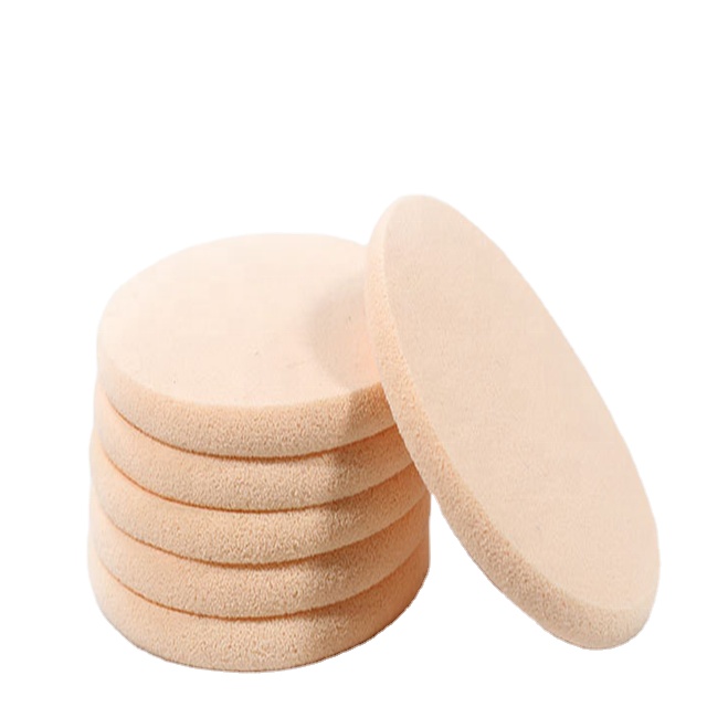 Latex Edge Round Shaped Foundation Powder Puff Powder Puff Cosmetic Sponge Powder Puff
