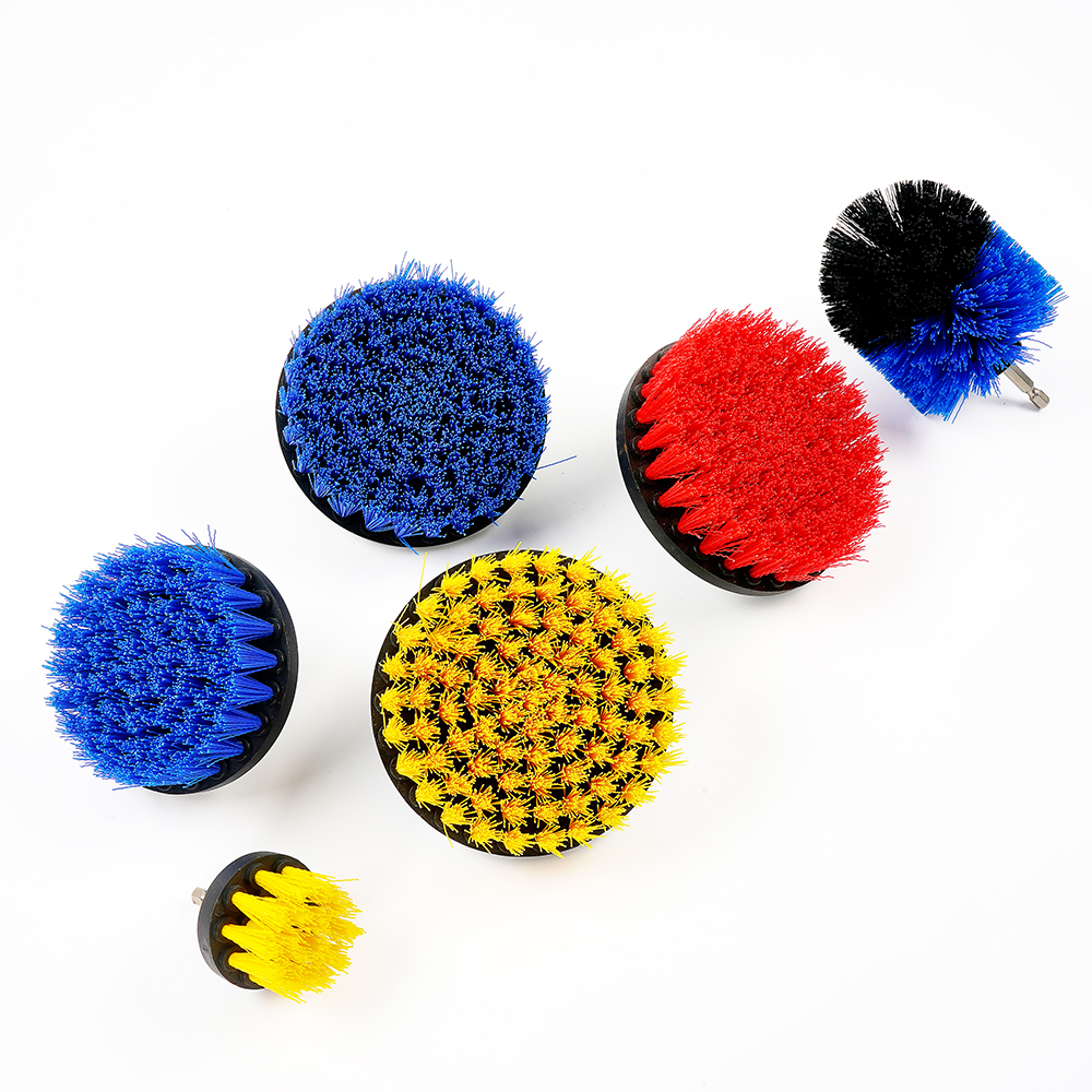 Multifunction Electric Cleaning Brush PP Material Eco-Friendly Steel Handle Power Scrubber for for Toilet Bathroom Use