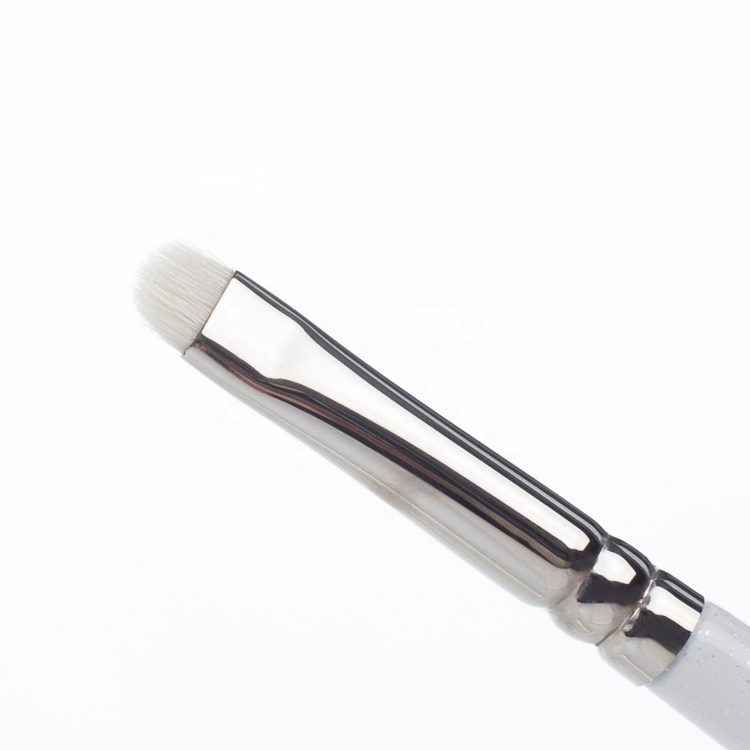 2023 A41Wholesale Private Label Wooden Handle Copper Ferrule Single Small Eyeshadow Brush