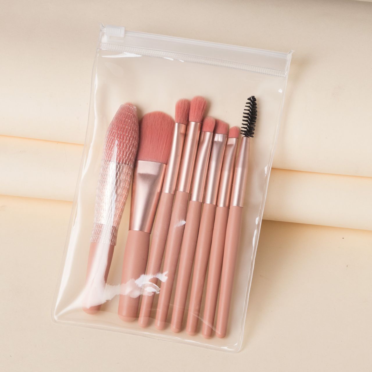 High Quality Customizable Makeup Powder Brushes Quality Face Powder Brushes 8pcs Set for Concealer Application