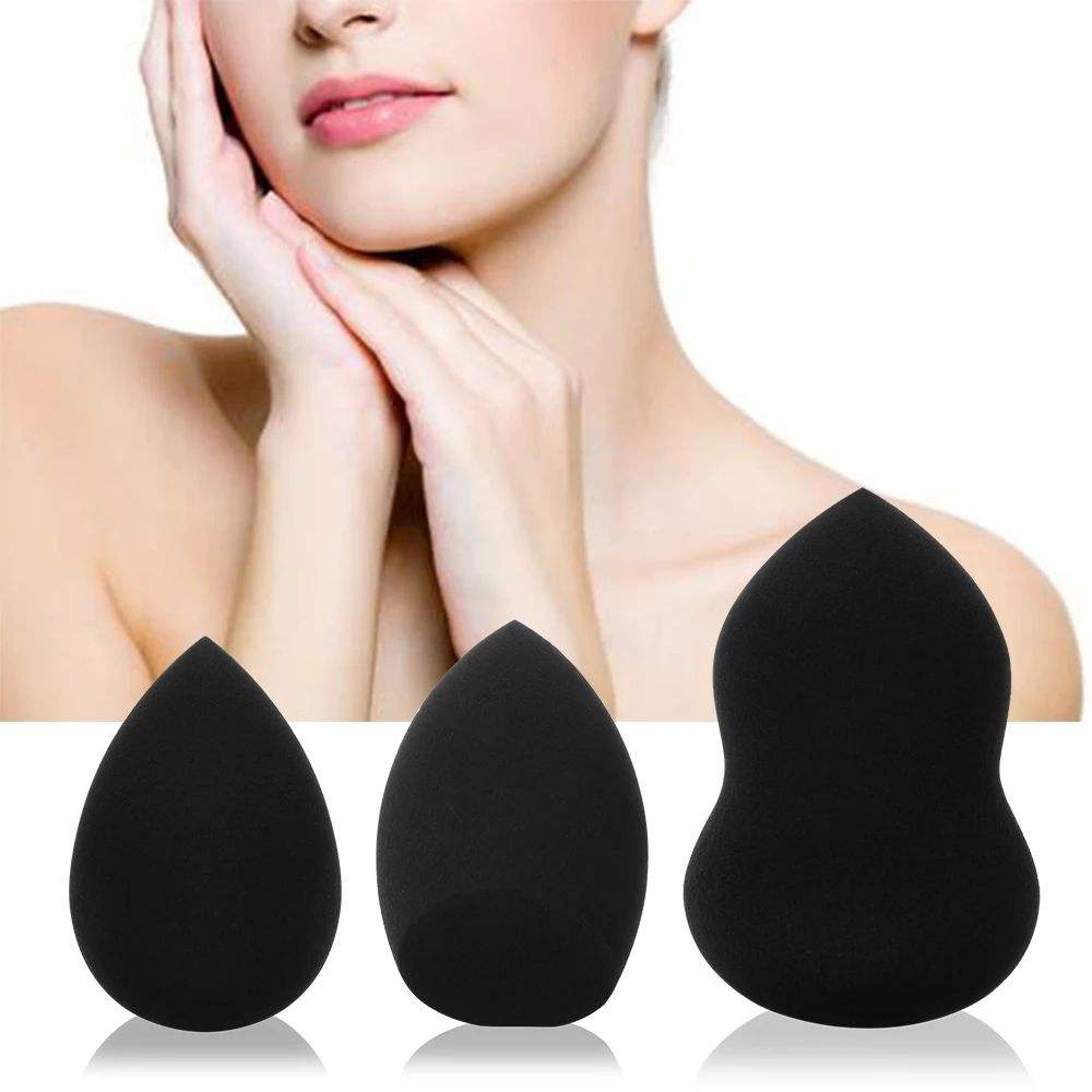 OEM Custom Makeup Sponge Beauty Cosmetic Foundation Makeup Sponge Applicator Puff Soft Make Up Beauty Sponge Blender With Box