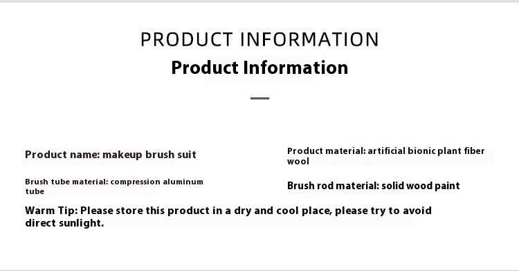 Makeup Brush Set Banner 1
