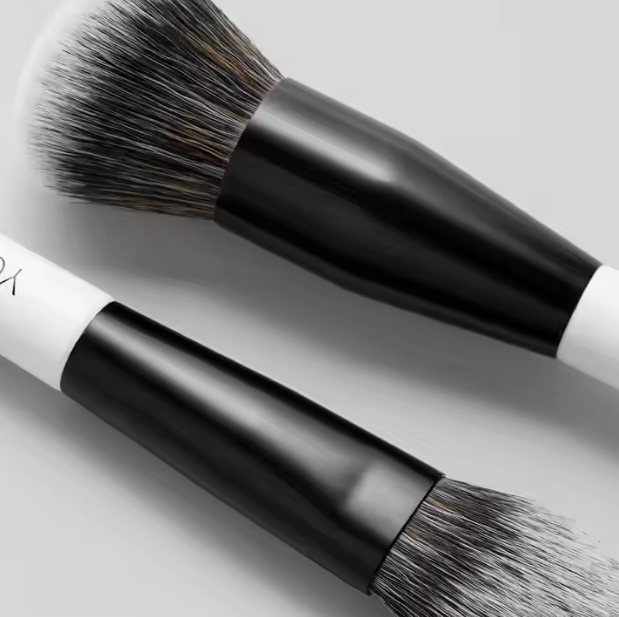Custom Dual End Foundation and Concealer Brush Vegan Professional Makeup Brushes
