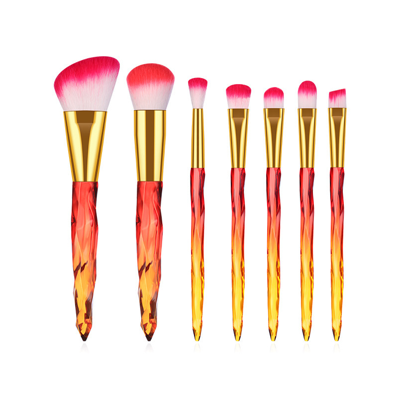 Makeup Brushes Set With Soft Synthetic Hairs for Face With Bag