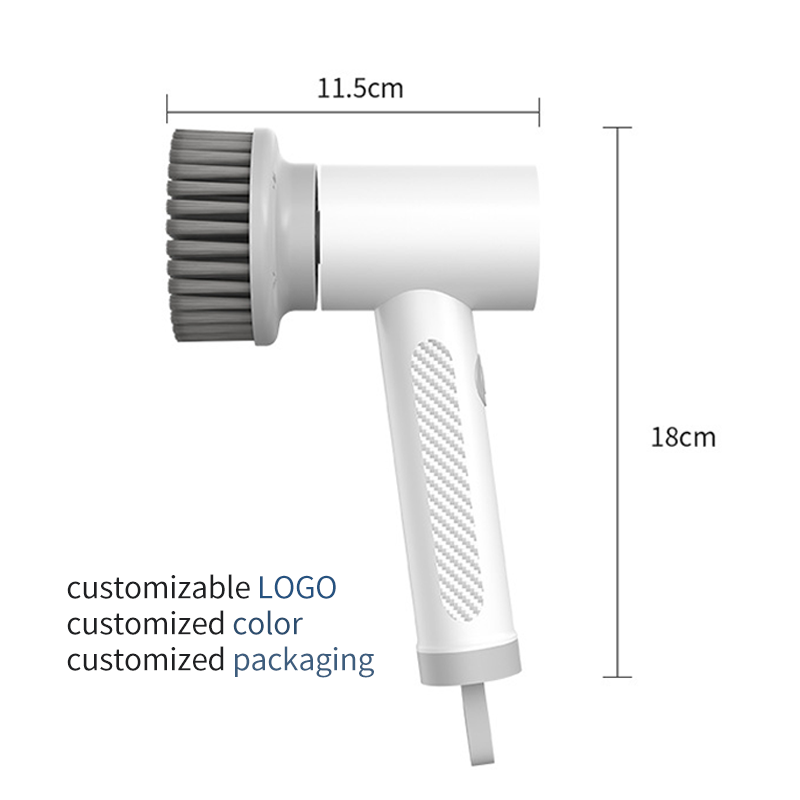 New Design Magic Brush Wireless Electric Spin Scrubber Electric Cleaning Brush 5-in-1 Handheld Kitchen