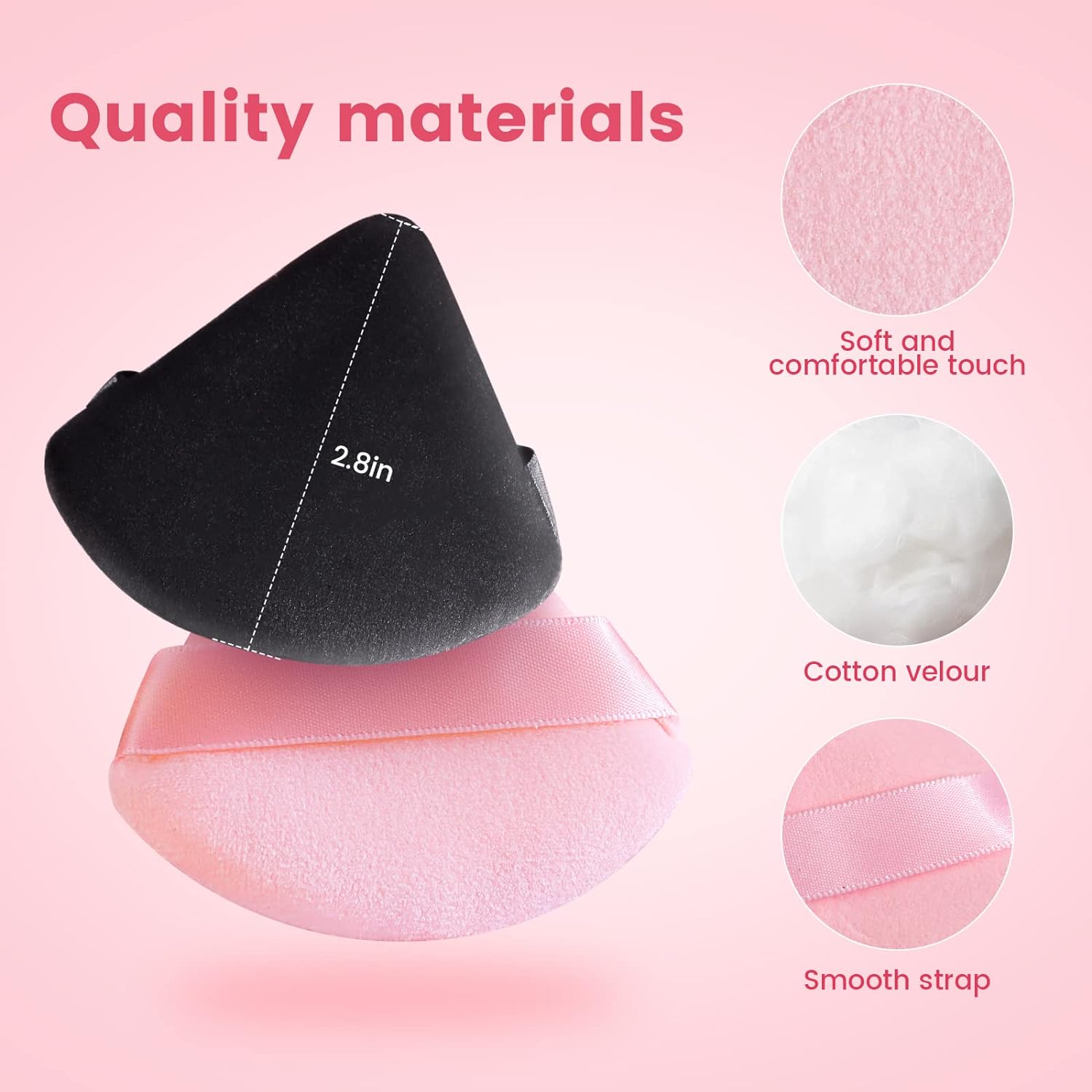 Multi Color Cosmetic Puffs