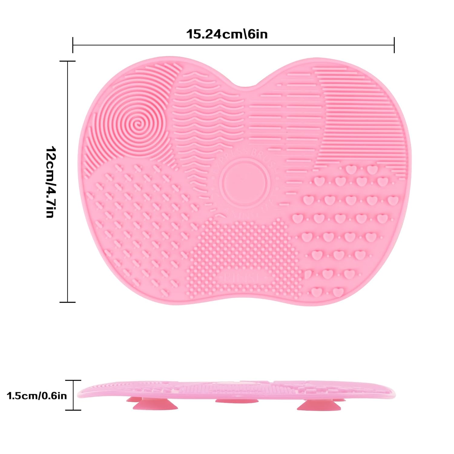 Silicon Makeup Brush Cleaner Pad Convenient Make-Up Tools Cleaner Makeup Brush Cleaning Mat
