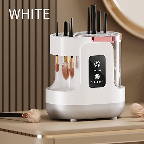 New Professional 3 In 1 Electric Makeup Brush Cleaner With UV And USB Charging For All Sizes Home Use