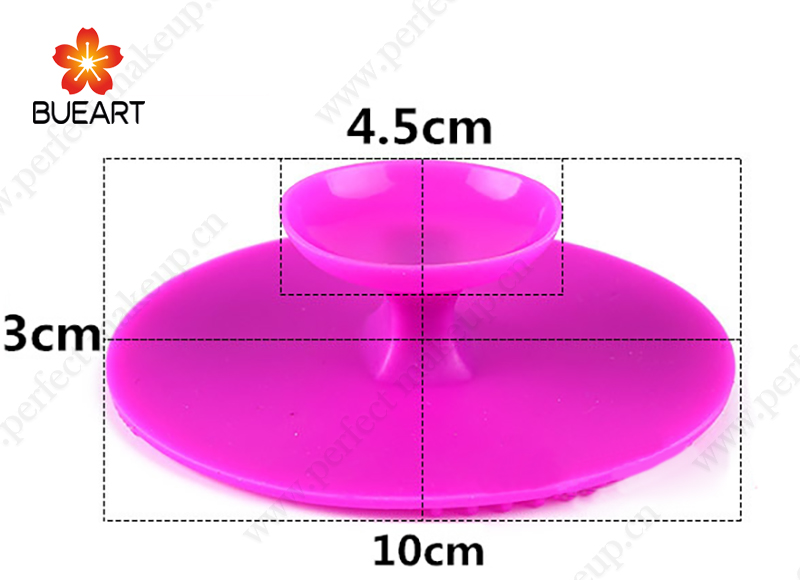 DailyQueen Colorful Silicone Cleaning Pad Mat Makeup Tools Cleaner Brush Cleaner
