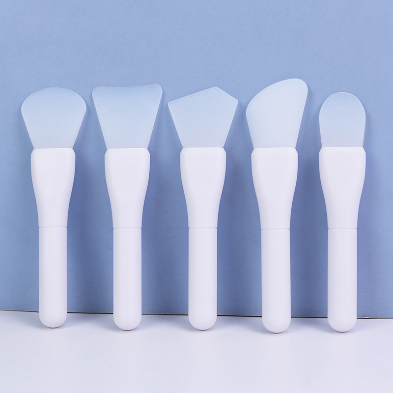 Wholesale Custom Logo Soft Silicone Face Mask Brush DIY Makeup Tools Facial Mud Mask Applicator Brush