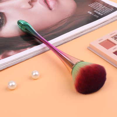 Pretty Small Waist Thin Handle Nail Dust Brush Nail Powder Brush Nail Tools