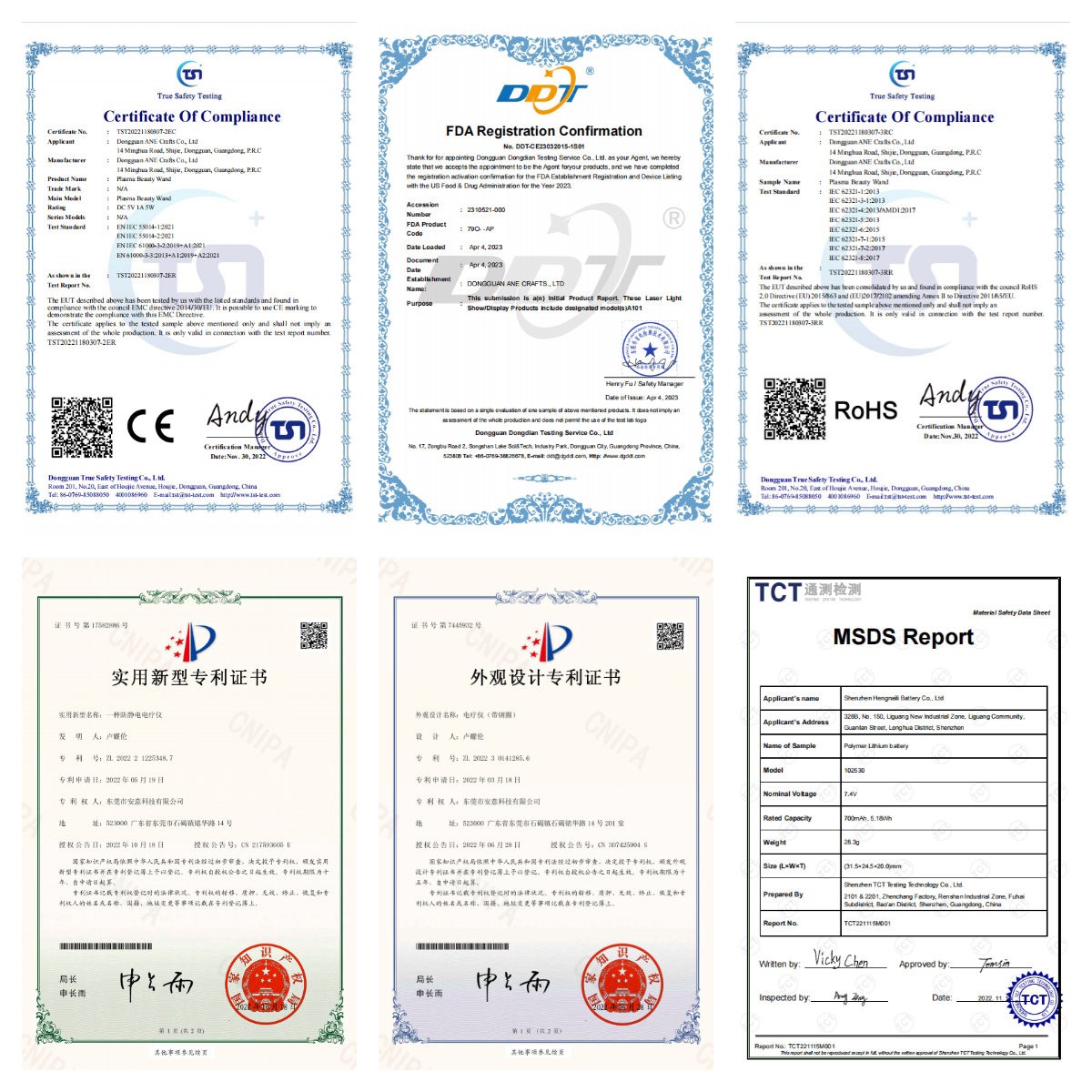Quality Certificate