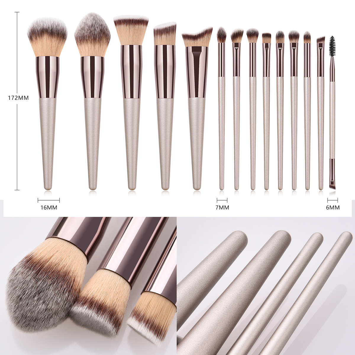 Makeup Brush Set View 2
