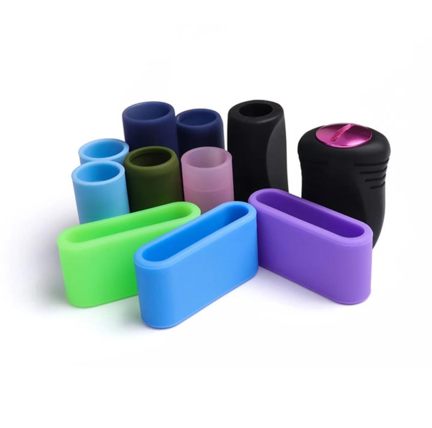 OEM ODM Custom Silicone Protective Cover Manufacturer Soft Rubber Sleeve For Bottles Tools And Small Devices Parts