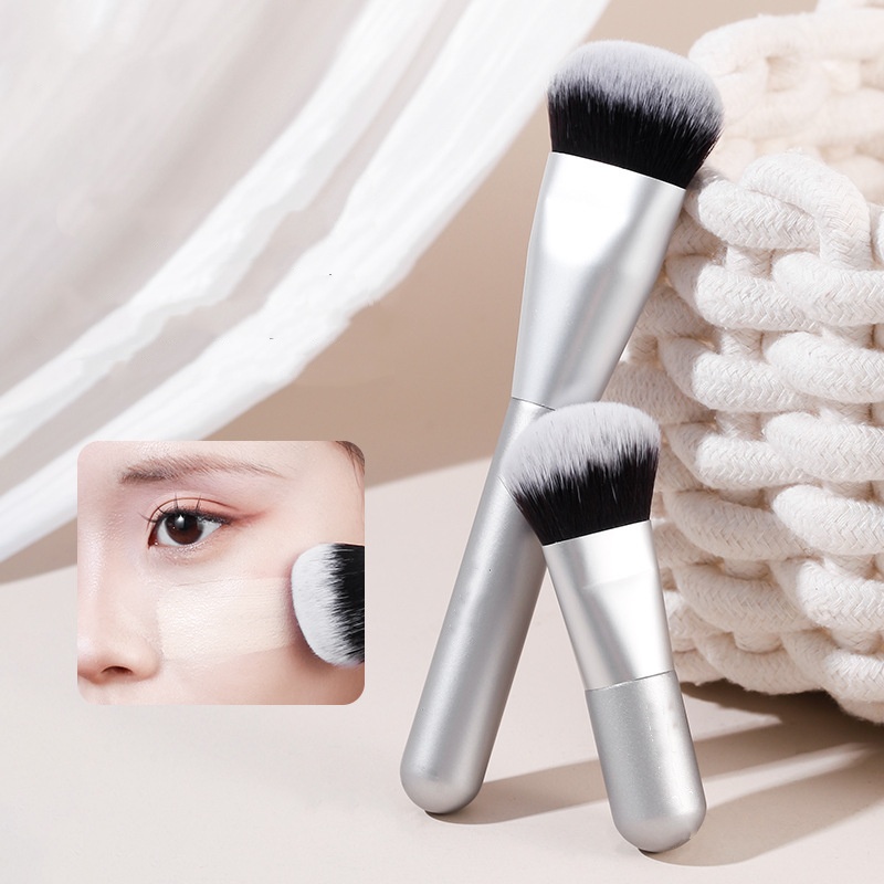 Face Makeup Brushes for Beauty Makeup Foundation Brush Custom logo Top Quality PBT Synthetic Hair Liquid Cream Foundation Brush