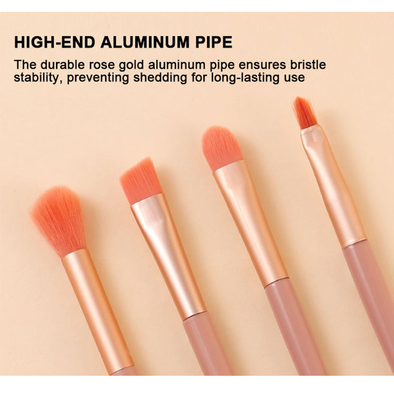 Premium Mini 8pcs Travel Makeup Brushes Gift Set Soft Synthetic Bristles Cosmetics Tools Eyeshadow Face Blush Make up Brush Kit